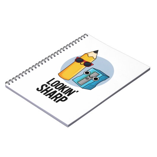 Lookin Sharp Funny Pencil Pub Notizblock (Linke Seite)