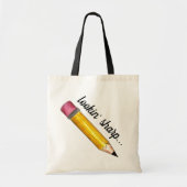 Lookin' Sharp Yellow #2 Pencil School Writing Tragetasche (Vorne)