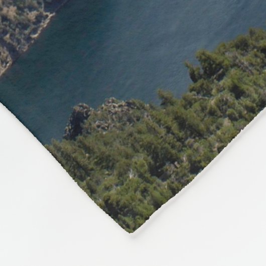 Looking Down At The Gunnison River Fleecedecke (Ecke)