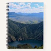 Looking Down At The Gunnison River Notizblock (Vorderseite)