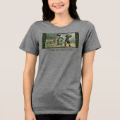 Looking for better ground Tri-Blend shirt (Vorderseite)