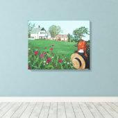 "Looking on with Love" Anne of Green Gables, PEI C Leinwanddruck (Insitu (Holzboden))