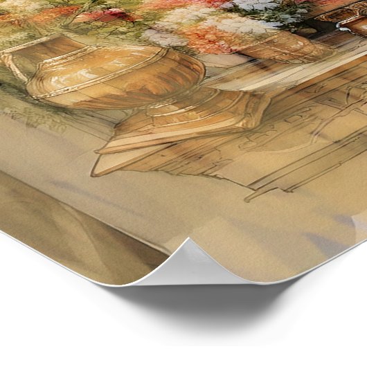 Looking out my window  poster (Ecke)