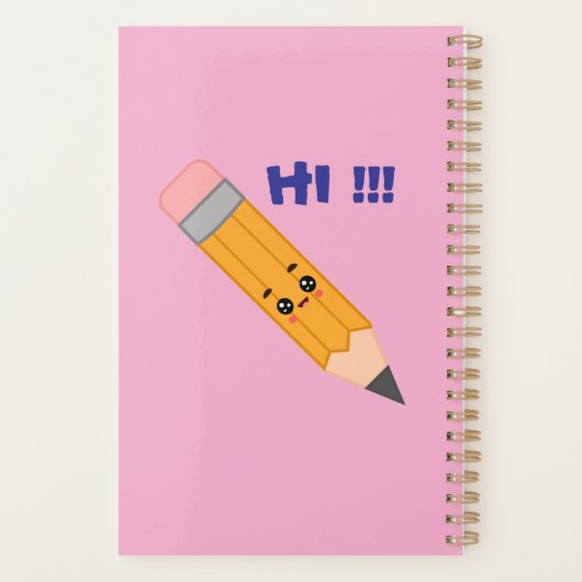 Looking Sharp – Back to School Planner Planer (Rückseite)