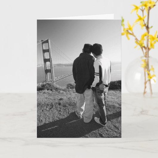 Looking Toward Our Future Karte (Gelbe Blume)