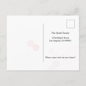 Looking Up at You – Moving Announcement Postkarte (Rückseite)