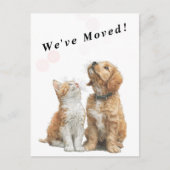 Looking Up at You – Moving Announcement Postkarte (Vorderseite)