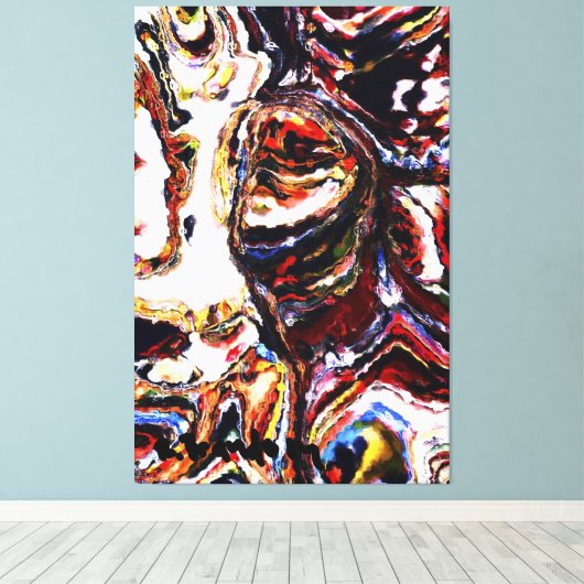 "Looking up" Galerie überzogene Canvas Malerei Leinwanddruck (Insitu (Holzboden))