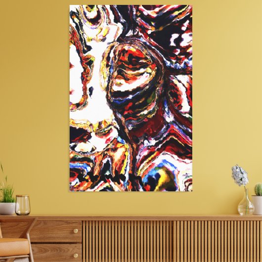 "Looking up" Galerie überzogene Canvas Malerei Leinwanddruck (Insitu (Wohnzimmer))