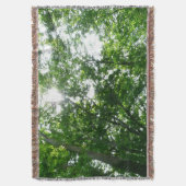 Looking Up to Summer Trees Decke (Vorderseite Vertikal)