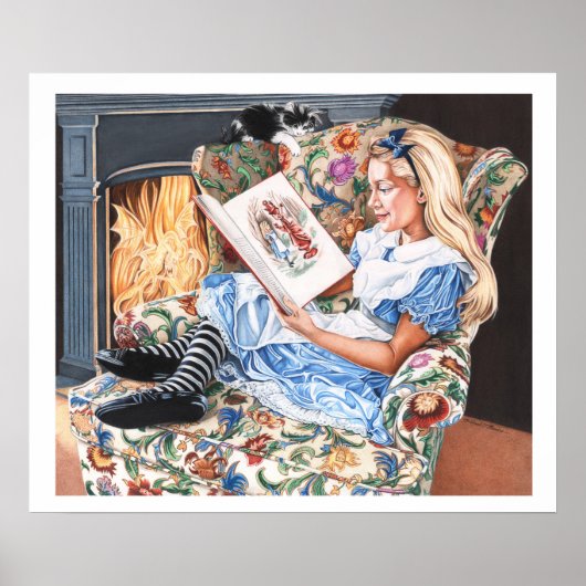 LookingGlass Alice: Lesen entfacht die Fantasie Poster (Vorne)