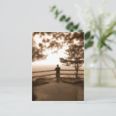 Lookout Blue Ridge Mountains Postkarte (Stehend Vorderseite)