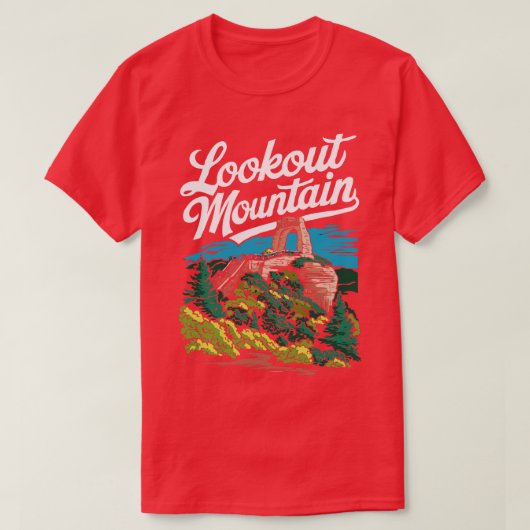 Lookout Mountain Georgia TShirt (Design vorne)