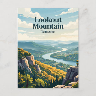 Lookout Mountain Tennessee Postkarte