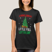 Looks Great Little Full Lotta Sap Xmas Tree Men W T-Shirt (Vorderseite)