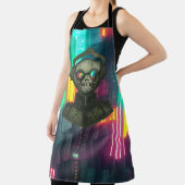 Looksee Skull All-Over Print Apron Schürze (InSitu)