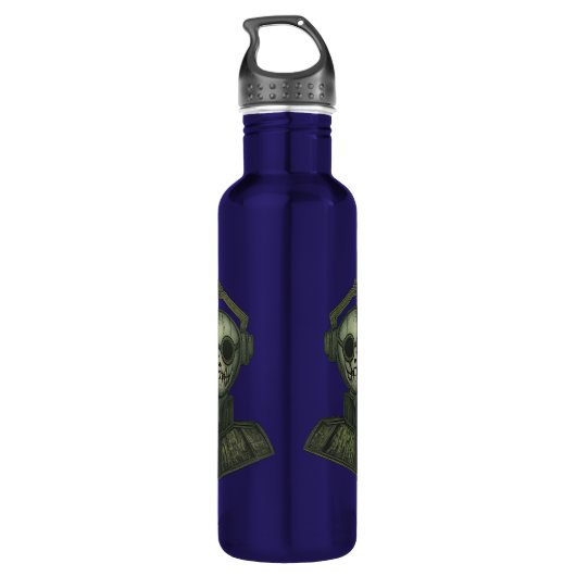 Looksee skull Mug Edelstahlflasche (Rückseite)