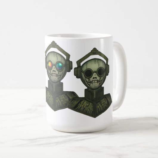 Looksee skull Mug Kaffeetasse (VorderseiteRechts)
