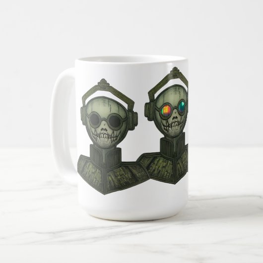 Looksee skull Mug Kaffeetasse (Vorderseite Links)