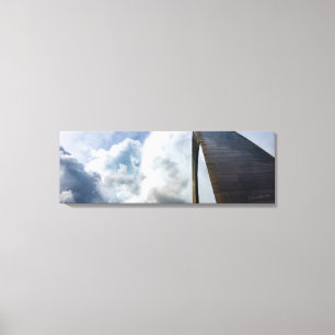Lookup Gateway Arch St.Louis MO   36x12 2fache Lei Leinwanddruck