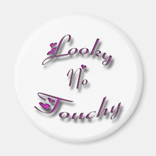 Looky kein empfindliches Rosa Magnet