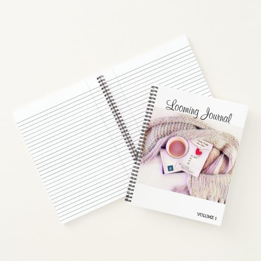 Loom Knitting Journal Notizblock (Innenseite)