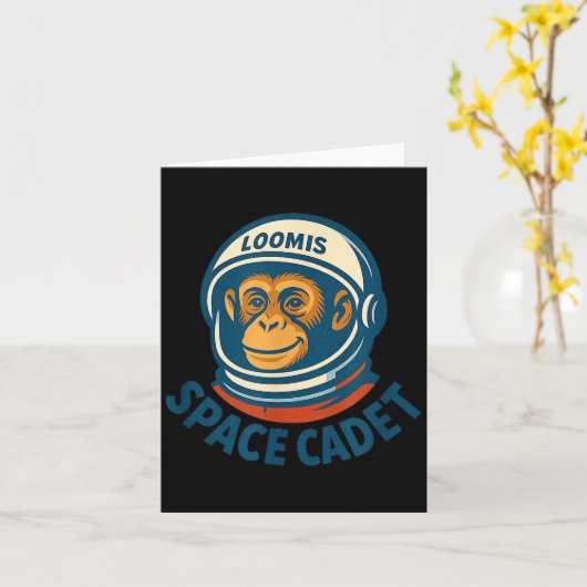 Loomis Space Cadet  Karte (Gelbe Blume)