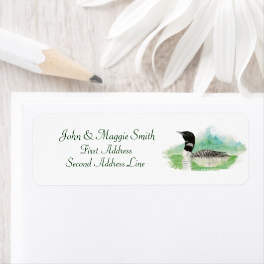 Loon Address Label (Insitu)