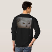 Loon and Owl Mens Longsleeve T T-Shirt (Schwarz voll)