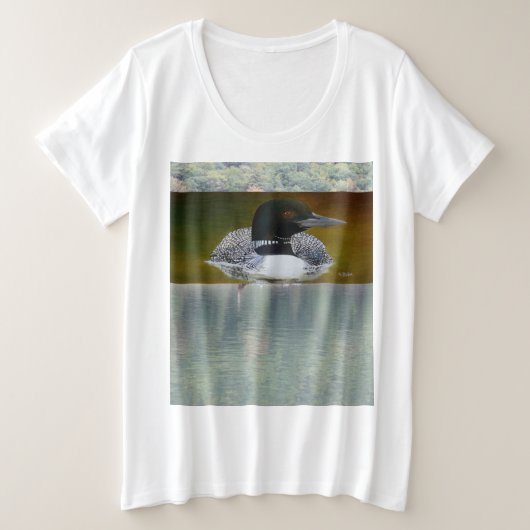 Loon and Pintail von GStuller Große Größe T-Shirt (Design vorne)