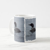 Loon auf Pushaw Kaffeetasse (Vorderseite Links)