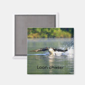 Loon chaser Magnet (Vorderseite/Rückseite)