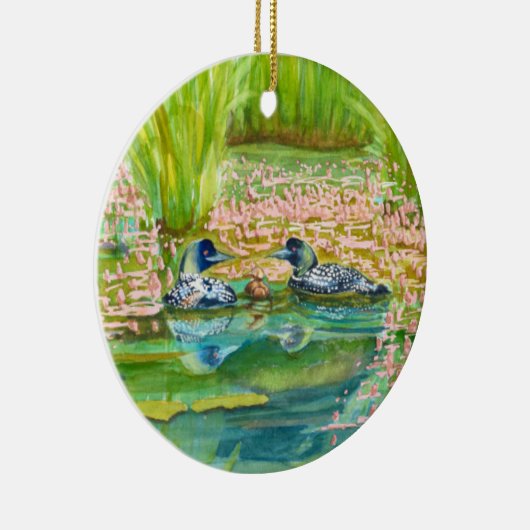 Loon Christmas Ornament (Rechts)