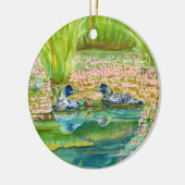 Loon Christmas Ornament (Links)