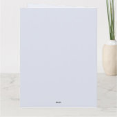 Loon Common Lounge Bird Festival Moon and Stars Karte (Rückseite)