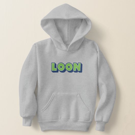 Loon, Doric Dialect, Boy, Scottish Hoodie (Ablage )