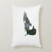 Loon-Familie Zierkissen (Vorderseite(Vertikal))