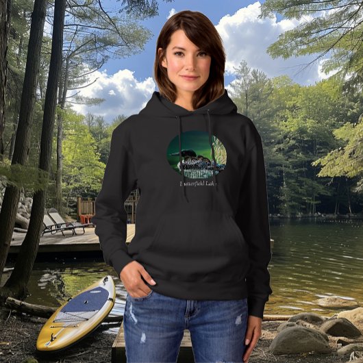 Loon Family Butterfield Lake Hoodie