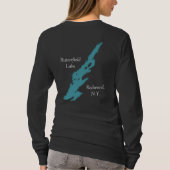 Loon Family Butterfield Lake  T-Shirt (Rückseite)