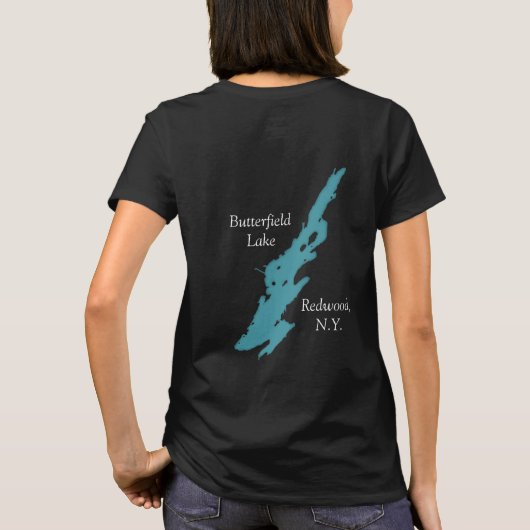 Loon Family Butterfield Lake T-Shirt (Rückseite)