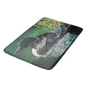 Loon Family Outing Badematte (Schrägansicht)