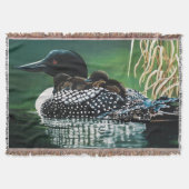 Loon Family Outing Decke (Vorderseite)