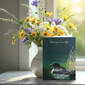 Loon Family Outing Karte