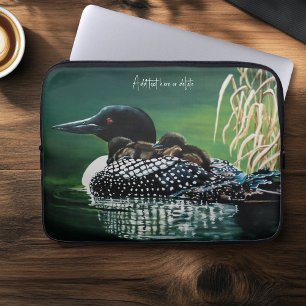 Loon Family Outing Laptopschutzhülle