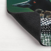 Loon Family Outing Mousepad (Ecke)