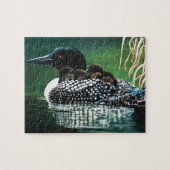Loon Family Outing Puzzle (Horizontal)