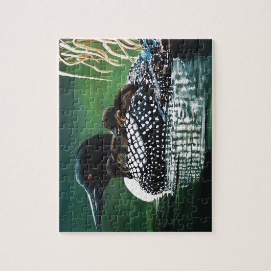 Loon Family Outing Puzzle (Vertikal)