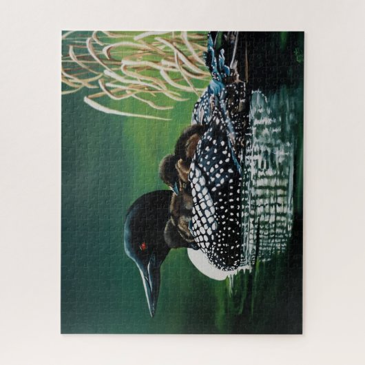 Loon Family Outing Puzzle (Vertikal)