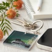 Loon Family Outing Schlüsselanhänger (Vorderseite rechts)