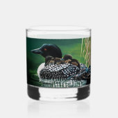 Loon Family Outing Whiskyglas (Rückseite)